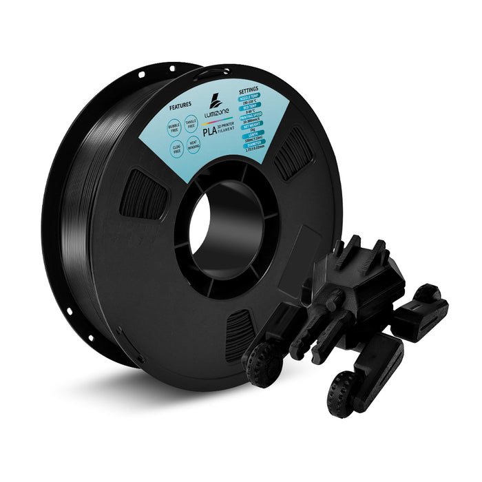 Lumizone 3D Printer Filament 1.75mm Dimensional Accuracy +/- 0.02mm, 1KG Spool(2.2lbs) Tangle-Free, Bubble-Free, Eco-Friendly, Compatible with Most FDM 3D Printers