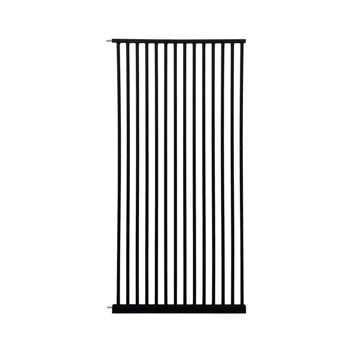 Lumizone Extra Tall Pet Gate 61.02" High Pressure Mounted 30.12"-67.32" Extra Wide (9 Sizes) 1.37" Gap for Cat Dog Children Stairs Doorway Hallway No Drilling Auto-Close