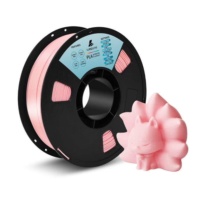Lumizone 3D Printer Filament 1.75mm Dimensional Accuracy +/- 0.02mm, 1KG Spool(2.2lbs) Tangle-Free, Bubble-Free, Eco-Friendly, Compatible with Most FDM 3D Printers