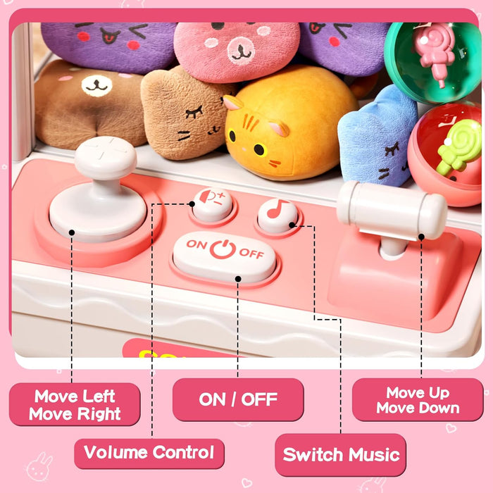 Claw Machine for Kids, Birthday Party Game, Fun Gift for Boys & Girls