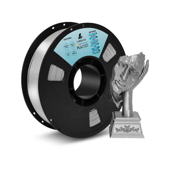 Lumizone 3D Printer Filament 1.75mm Dimensional Accuracy +/- 0.02mm, 1KG Spool(2.2lbs) Tangle-Free, Bubble-Free, Eco-Friendly, Compatible with Most FDM 3D Printers