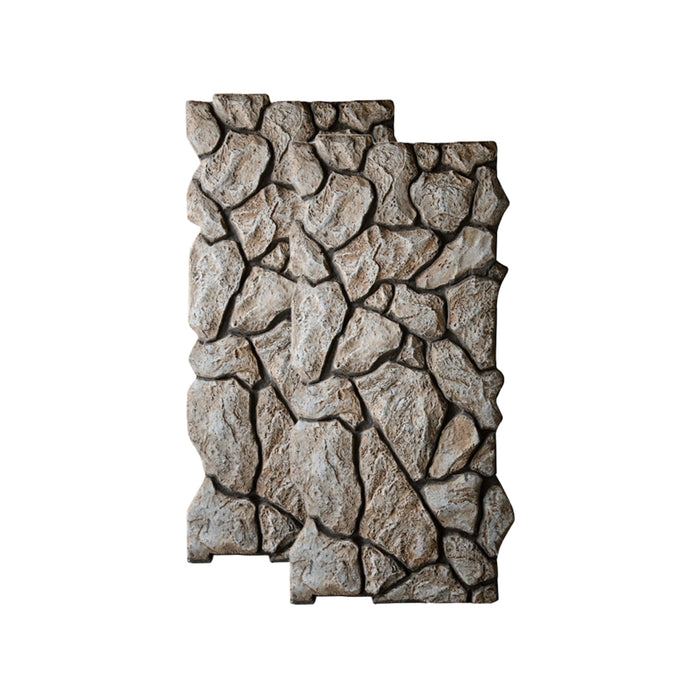 Lumizone High-Density Polyurethane Faux Stone Siding Panels for Interior and Exterior Decor Wall Covering Panels Random Stone Crushed Stone Siding Panel Wall Panel