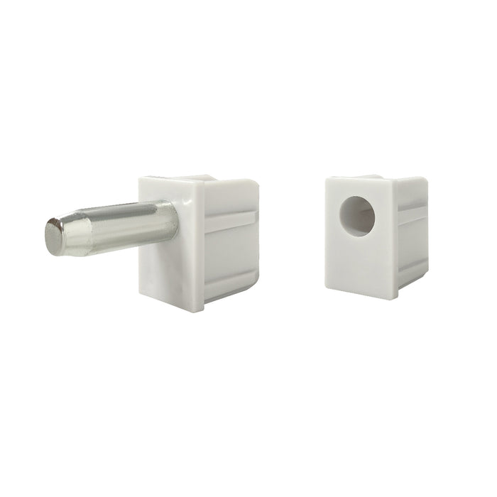 Lumizone One-Hand Operation Pet Gate & Extension - Pin & Hole